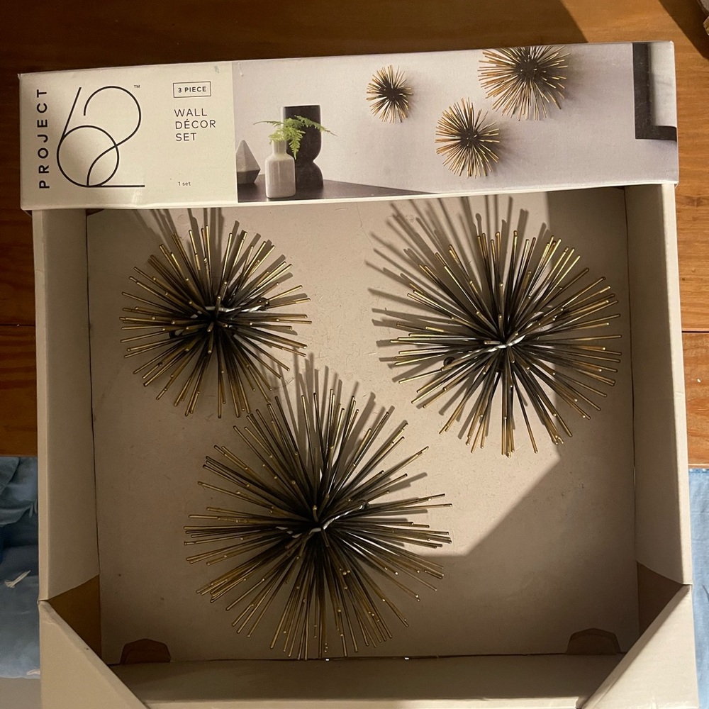 Brand new Project 62 gold starbursts from Target